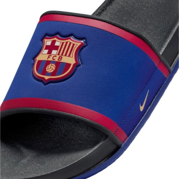 NIKE FC BARCELONA OFFCOURT SLIDES MEN\'S SIZE 13 FZ3185-400 NEW main image 8
